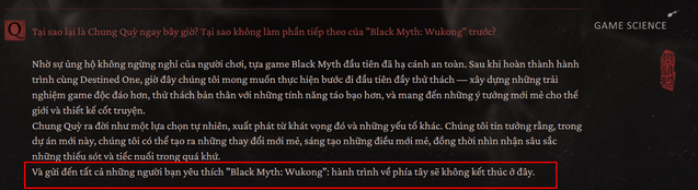Xác nhận: Black Myth Wukong sẽ không kết thúc, game thủ còn nhiều lý do để chờ đợi- Ảnh 3.