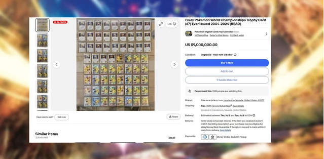 Bộ sưu tập thẻ Pokémon hiếm được rao bán với giá 235 tỷ – giới game thủ choáng váng tột độ- Ảnh 2.