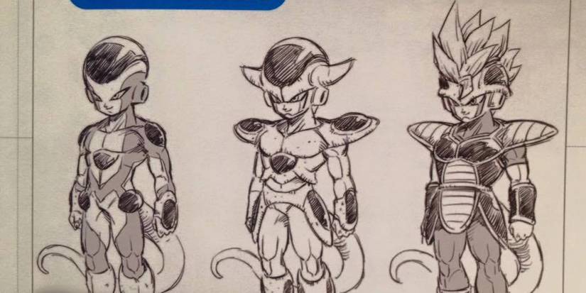 Dragon Ball: Frieza suýt có ngoại hình to lớn, đáng sợ hơn trong bản nháp của Toriyama- Ảnh 2. Dragon Ball: Frieza suýt có ngoại hình to lớn, đáng sợ hơn trong bản nháp của Toriyama- Ảnh 2.