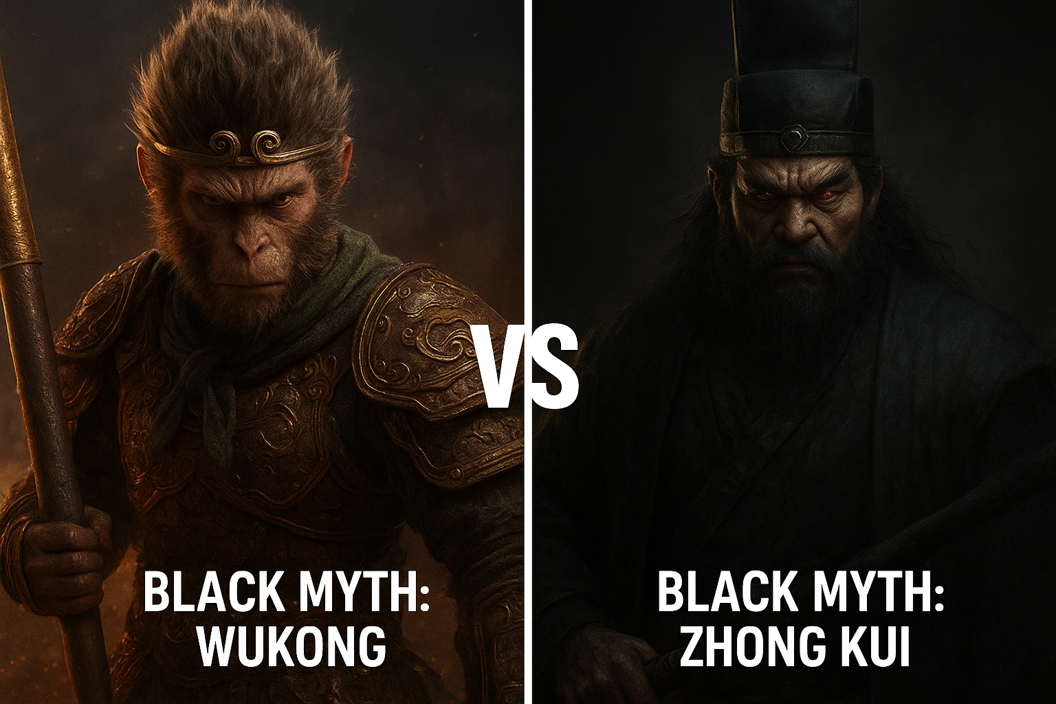 Sự khác nhau giữa Black Myth: Wukong và Black Myth: Zhong Kui- Ảnh 1.