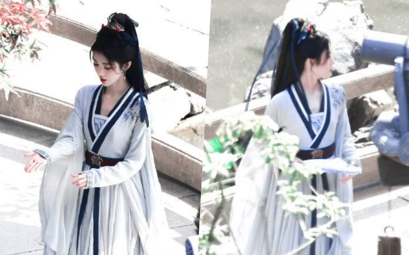 Nhìn mỹ nhân này mặc bạch y mà tưởng tiên nữ giáng trần: Gương mặt được ông trời phác họa, người đâu mà đẹp dữ thần- Ảnh 7. Nhìn mỹ nhân này mặc bạch y mà tưởng tiên nữ giáng trần: Gương mặt được ông trời phác họa, người đâu mà đẹp dữ thần- Ảnh 7.