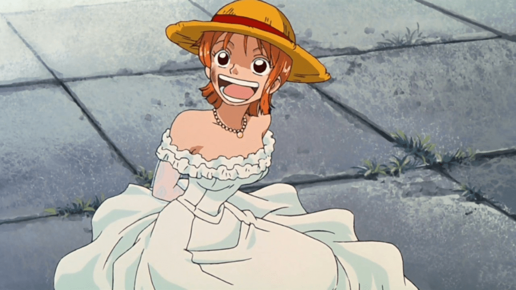 One Piece: 10 bộ trang phục đẹp nhất, khoe trọn vóc dáng của Nami- Ảnh 3. One Piece: 10 bộ trang phục đẹp nhất, khoe trọn vóc dáng của Nami- Ảnh 3.
