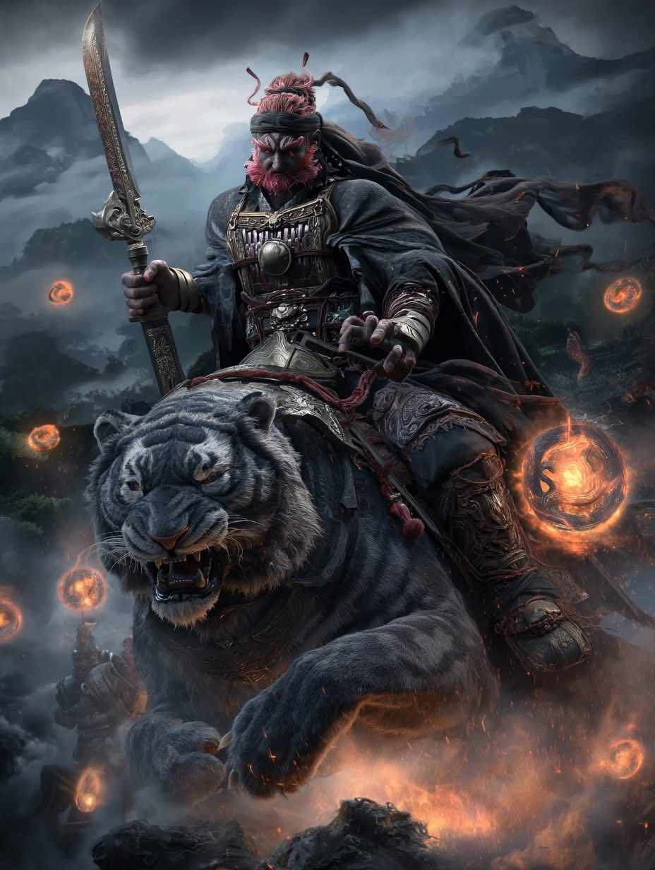 Khi game thủ tái hiện Chung Quỳ của Black Myth: Zhong Kui bằng AI - tuyệt tác fan-art mãn nhãn- Ảnh 4.