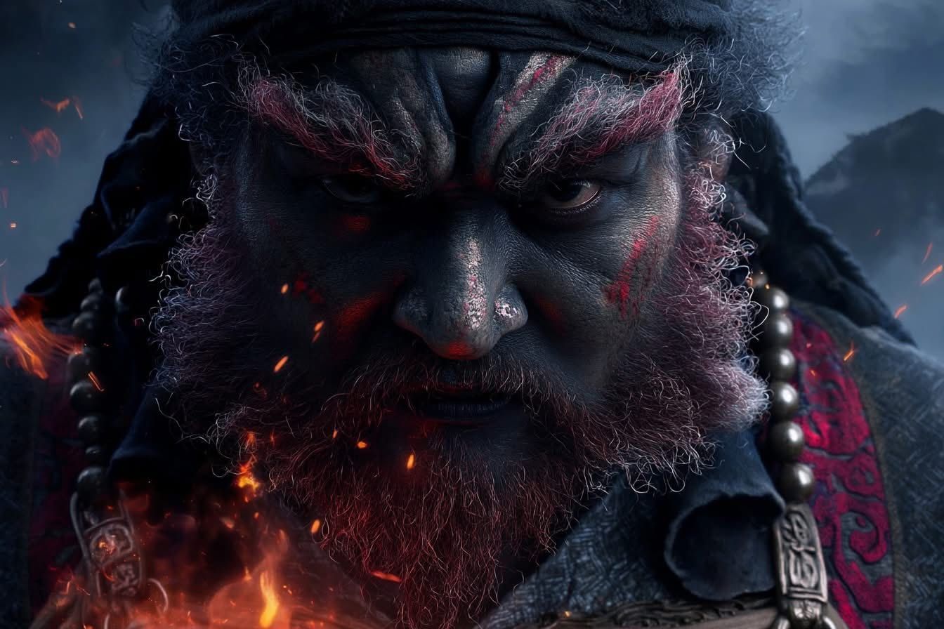 Khi game thủ tái hiện Chung Quỳ của Black Myth: Zhong Kui bằng AI - tuyệt tác fan-art mãn nhãn- Ảnh 5.