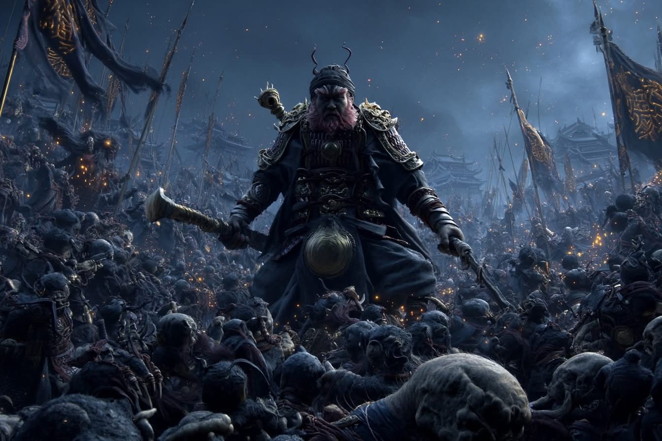 Khi game thủ tái hiện Chung Quỳ của Black Myth: Zhong Kui bằng AI - tuyệt tác fan-art mãn nhãn- Ảnh 10.