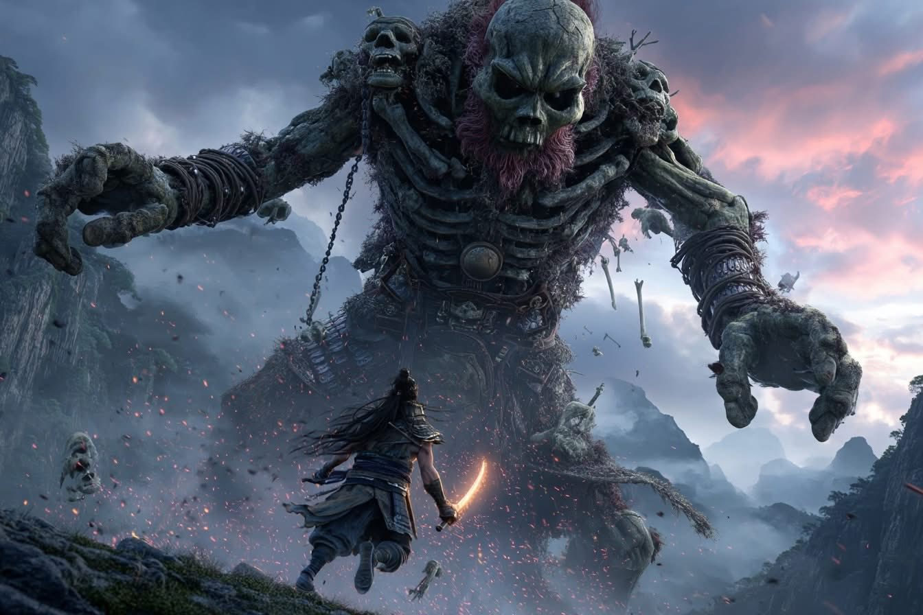 Khi game thủ tái hiện Chung Quỳ của Black Myth: Zhong Kui bằng AI - tuyệt tác fan-art mãn nhãn- Ảnh 11.