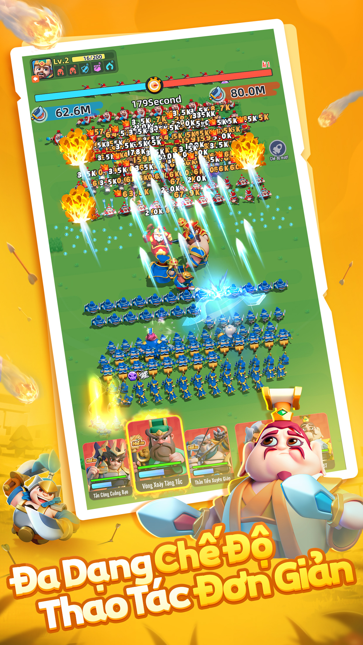 CG lần đầu công bố, game mobile Tam Quốc thư giãn đối kháng 