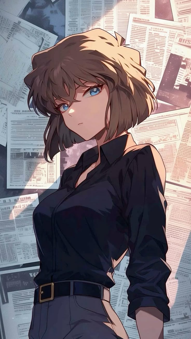 AI phục dựng Haibara, nhan sắc dịu keo khiến fan Conan mê như điếu đổ- Ảnh 1.