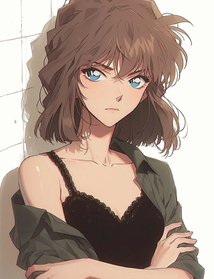 AI phục dựng Haibara, nhan sắc dịu keo khiến fan Conan mê như điếu đổ- Ảnh 3.