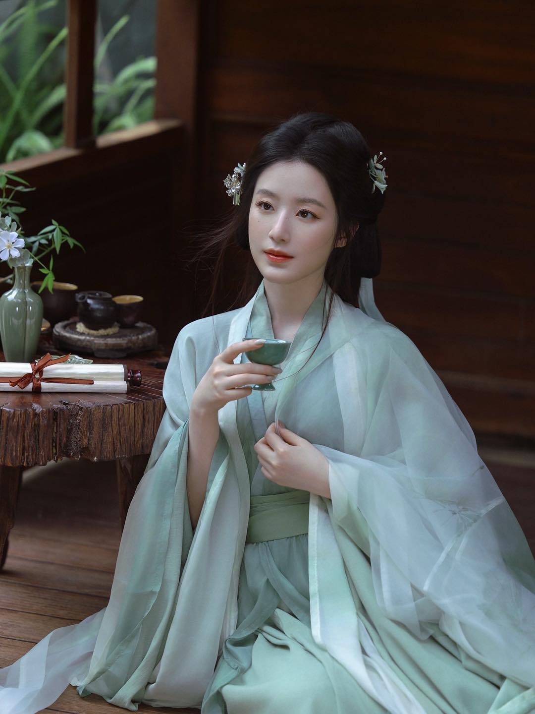 Trên trời rơi xuống nàng Tiểu Long Nữ đẹp chấn động 2025, nhan sắc này đến Lưu Diệc Phi cũng phải nể- Ảnh 6.