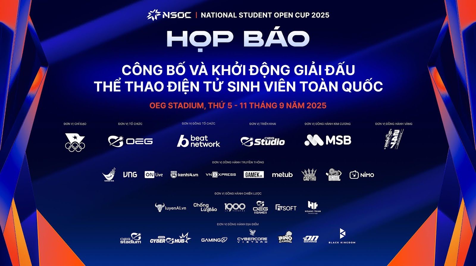 Giải Esports sinh viên NSOC 2025 trở lại, tổng giải thưởng lên đến 2 tỷ- Ảnh 1.