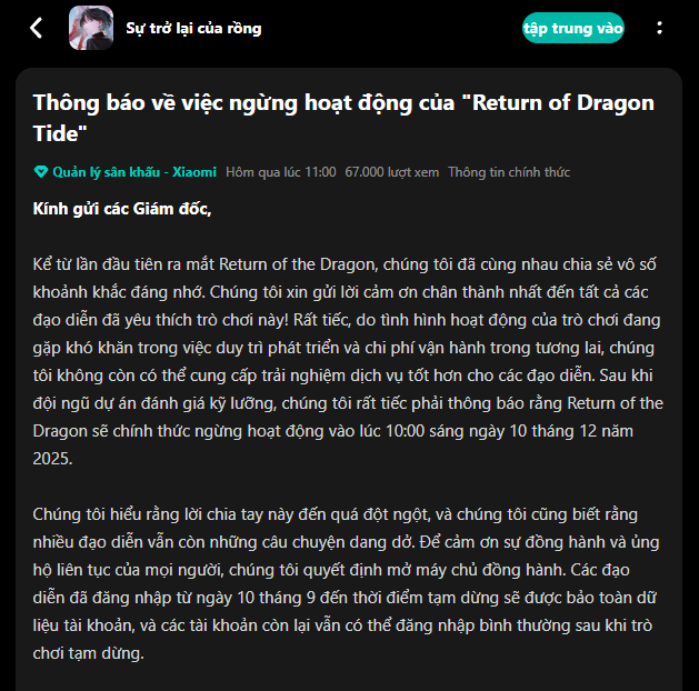 “Kẻ kế thừa bất thành” của Black Myth: Wukong chính thức tuyên bố đóng cửa- Ảnh 4.