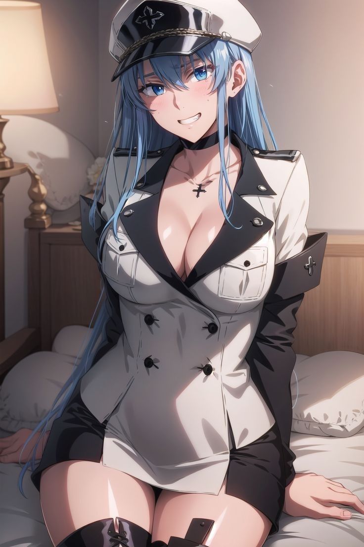 AI tái hiện nàng Esdeath - nữ phản diện AI tái hiện nàng Esdeath - nữ phản diện