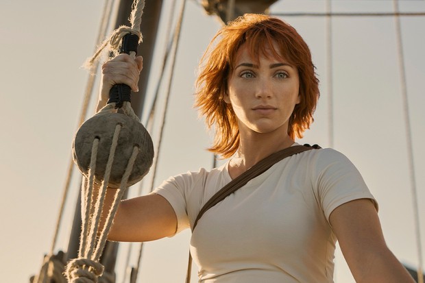 One Piece live-action: Có nhan sắc và diễn xuất, Emily Rudd xuất sắc đem Nami bước ra khỏi trang giấy- Ảnh 5. One Piece live-action: Có nhan sắc và diễn xuất, Emily Rudd xuất sắc đem Nami bước ra khỏi trang giấy- Ảnh 5.