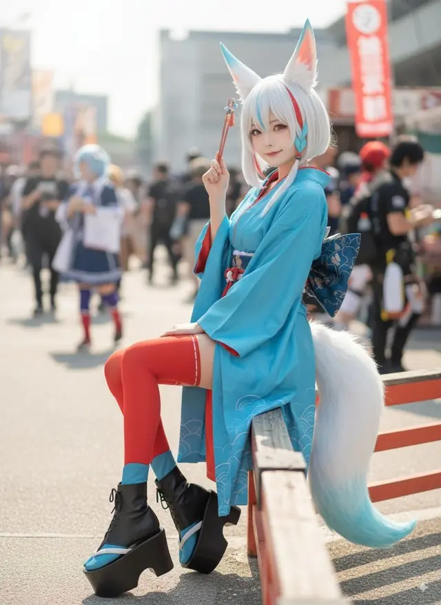 Bước ra khỏi trang giấy, nhân vật 2D lột xác thành cosplayer đời thực nhờ AI- Ảnh 3. Bước ra khỏi trang giấy, nhân vật 2D lột xác thành cosplayer đời thực nhờ AI- Ảnh 3.