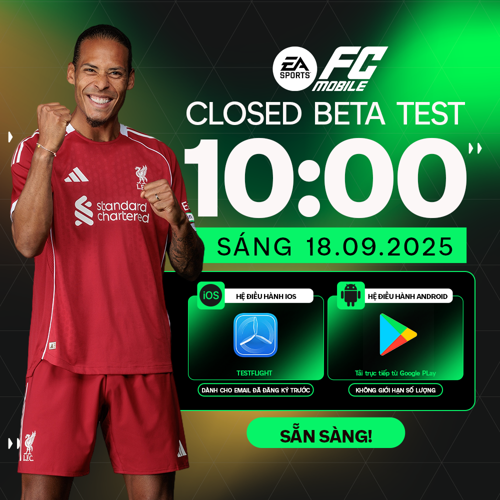 Garena chính thức mở trải nghiệm sớm EA Sports FC Mobile tại Việt Nam- Ảnh 1. Garena chính thức mở trải nghiệm sớm EA Sports FC Mobile tại Việt Nam- Ảnh 1.