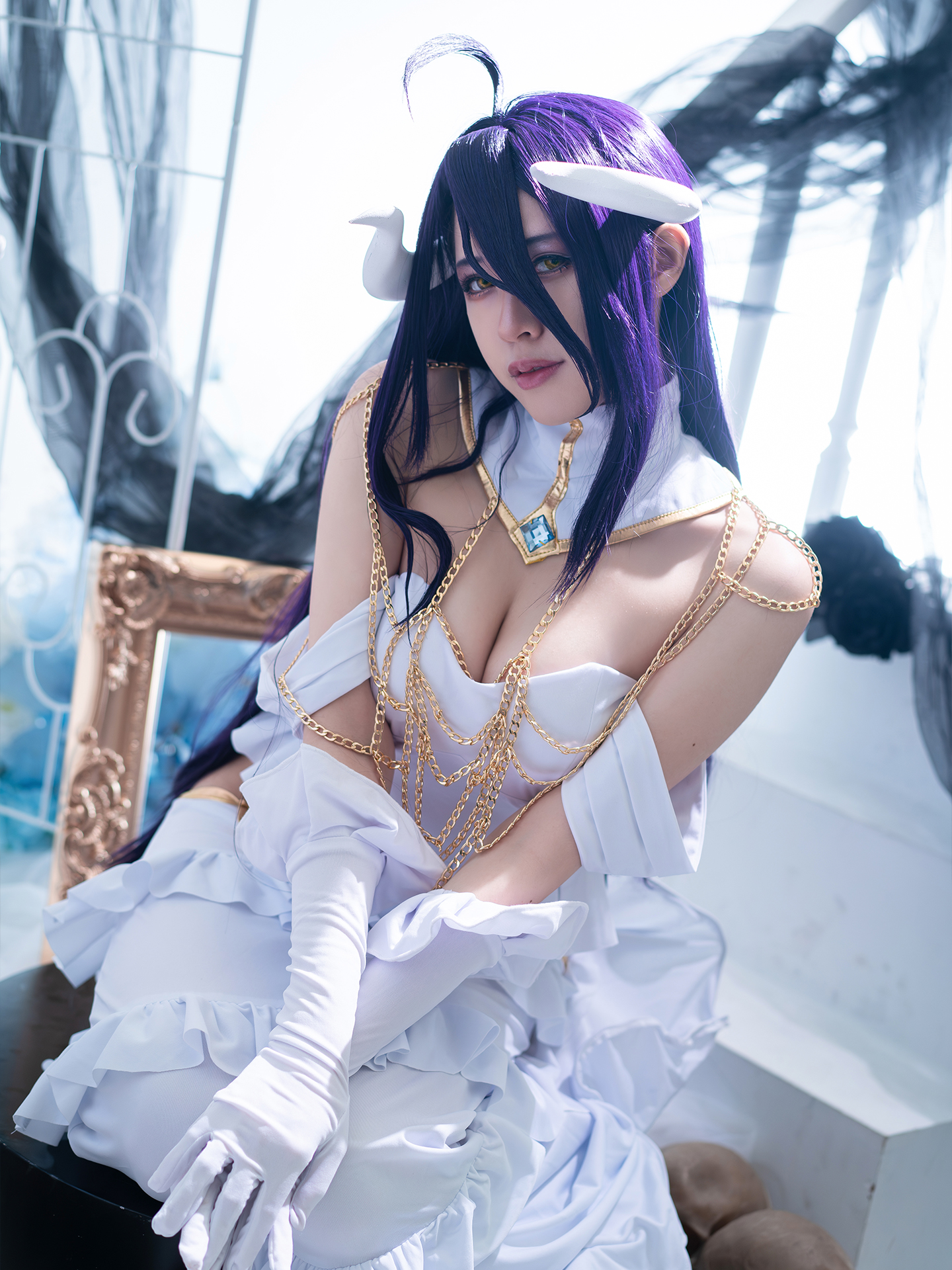 Khi vẻ đẹp của Albedo được hiện thực hóa, fan Overlord đổ gục trước bản cosplay này- Ảnh 1. Khi vẻ đẹp của Albedo được hiện thực hóa, fan Overlord đổ gục trước bản cosplay này- Ảnh 1.