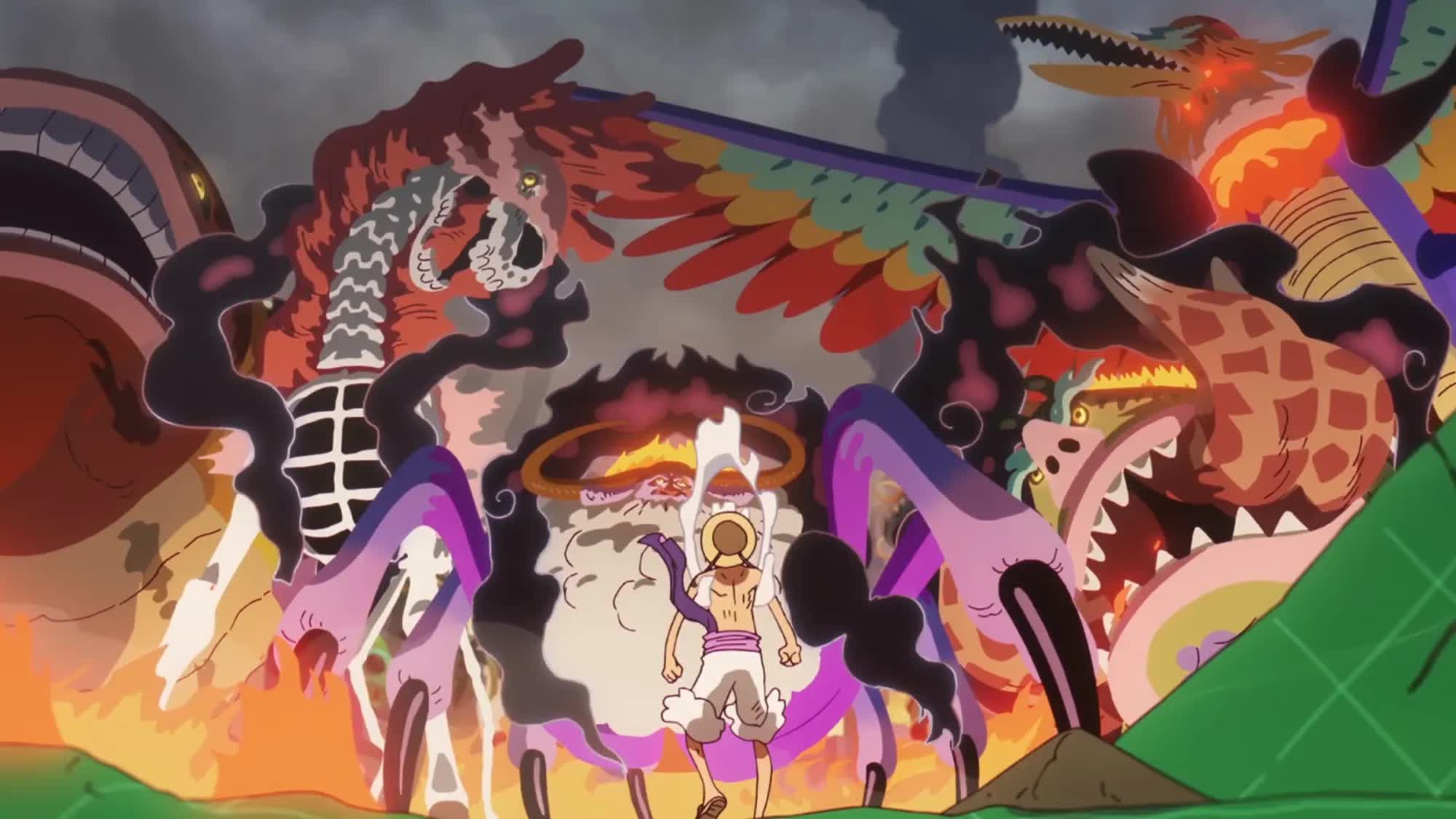 One Piece tập 1144: Ngũ Lão Tinh lộ diện trong anime, sức mạnh 