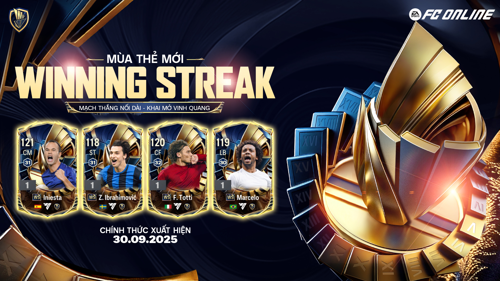 Totti lần đầu xuất hiện trong FC Online, Iniesta chính thức được “unlock”!- Ảnh 1. Totti lần đầu xuất hiện trong FC Online, Iniesta chính thức được “unlock”!- Ảnh 1.