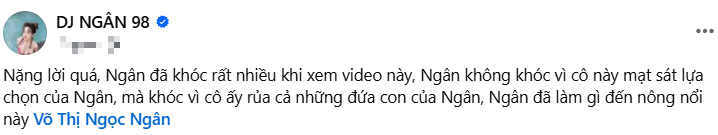 Ngân 98 tủi thân, bật khóc!- Ảnh 5. Ngân 98 tủi thân, bật khóc!- Ảnh 5.