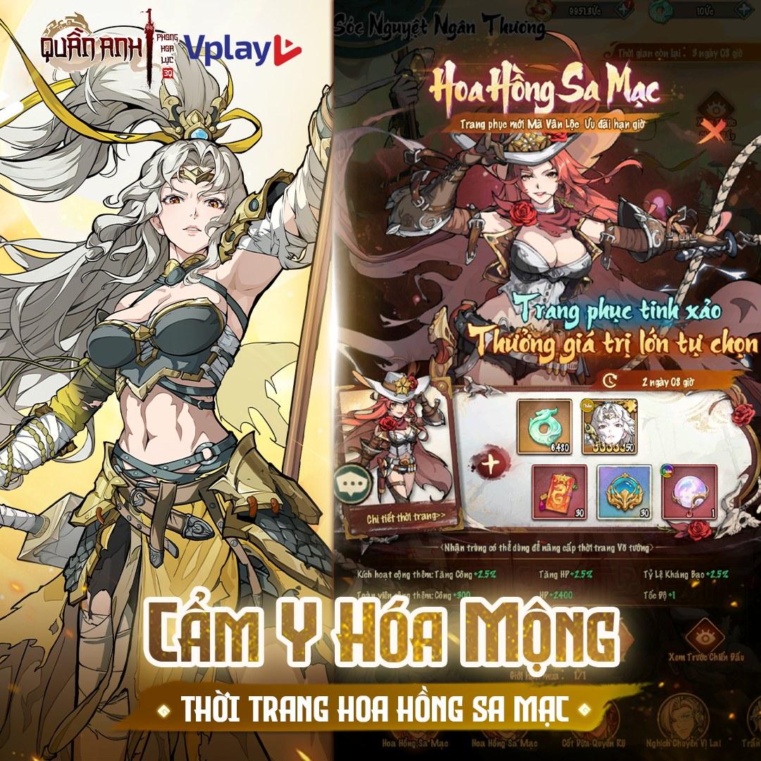 Gợi ý game Tam Quốc đáng chơi trong năm 2026: Quần Anh Phong Hoa Lục, ra mắt thần tướng Mã Văn Lộc, tính năng mới và còn nhiều hơn nữa- Ảnh 3.