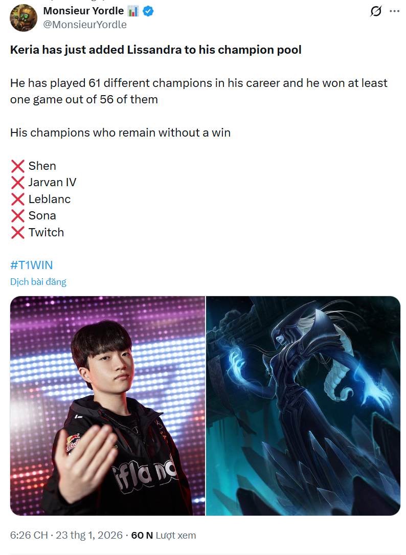 Keria lập cột mốc sự nghiệp mới sau chiến thắng khó tin trước KT- Ảnh 2. Keria lập cột mốc sự nghiệp mới sau chiến thắng khó tin trước KT- Ảnh 2.