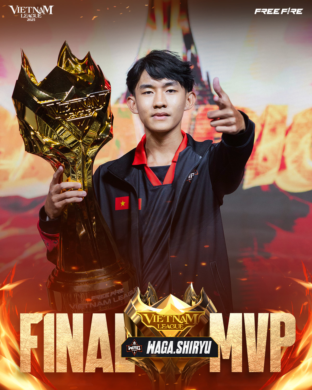 WAG Academy chính thức trở thành tân vương Vietnam League 2025: “đòn đánh quyết định” thuộc về SHIRYU!- Ảnh 3. WAG Academy chính thức trở thành tân vương Vietnam League 2025: “đòn đánh quyết định” thuộc về SHIRYU!- Ảnh 3.