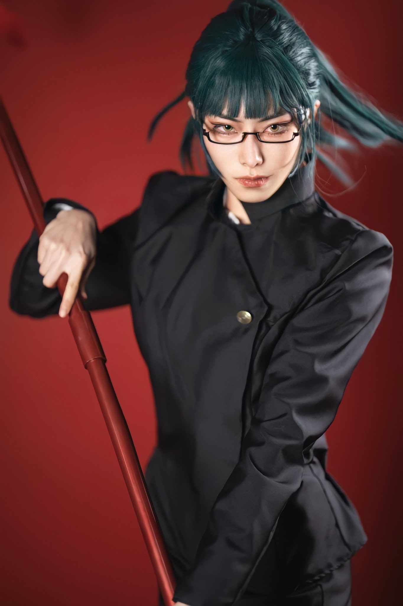 Chấn động màn cosplay Maki trong Jujutsu Kaisen thu về 1 triệu view vì vết sẹo quá thật- Ảnh 3.