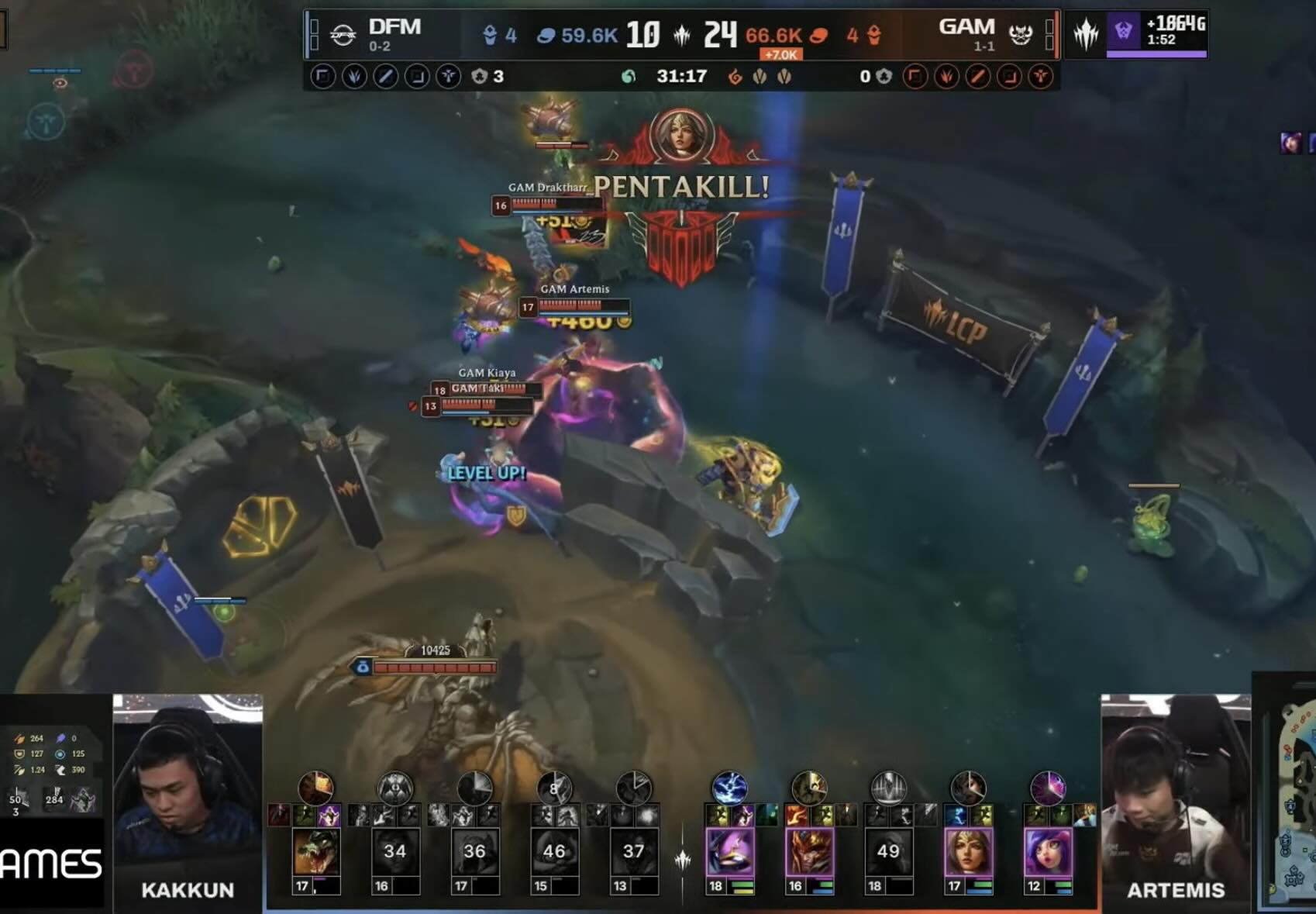 Siêu sao của GAM lập thành tích "vô tiền khoáng hậu" trong lịch sử LCP- Ảnh 2.