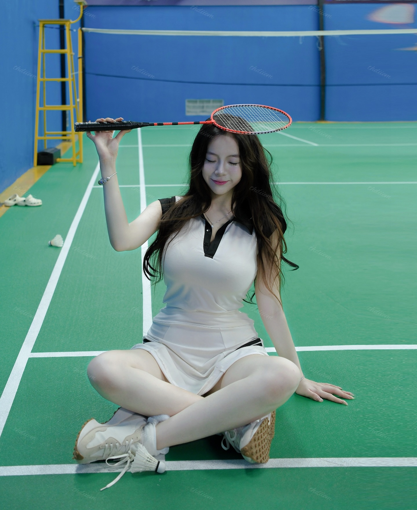 Quên Pickleball đi, anh em game thủ phải ra ngay sân cầu lông với hot girl xinh đẹp này- Ảnh 1. Quên Pickleball đi, anh em game thủ phải ra ngay sân cầu lông với hot girl xinh đẹp này- Ảnh 1.