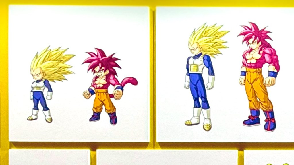 Dragon Ball: Hé lộ tạo hình Super Saiyan 4 Goku và SSJ3 Vegeta do chính tay Akira Toriyama thiết kế- Ảnh 1.