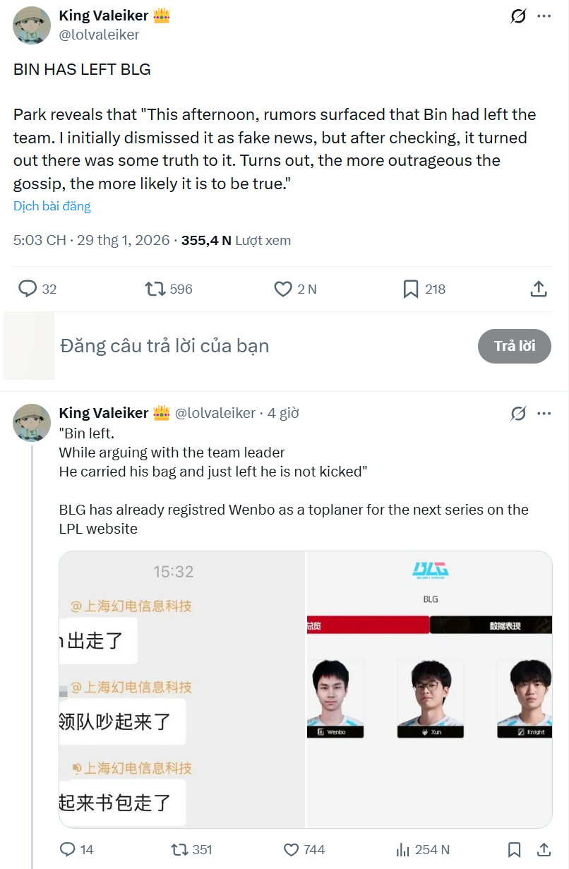 Á quân CKTG một thời gây "biến căng" ở LPL, sự nghiệp có thể bị ảnh hưởng nặng- Ảnh 1. Á quân CKTG một thời gây "biến căng" ở LPL, sự nghiệp có thể bị ảnh hưởng nặng- Ảnh 1.