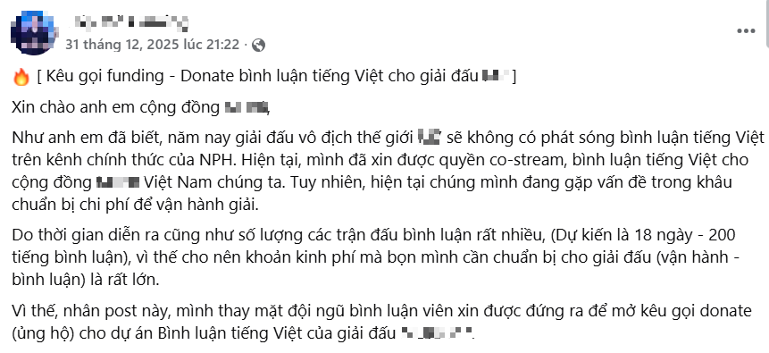 Caster phải đi kêu gọi donate để “làm giải”, tựa game MOBA nổi tiếng khiến cộng đồng nảy sinh tranh cãi- Ảnh 2.
