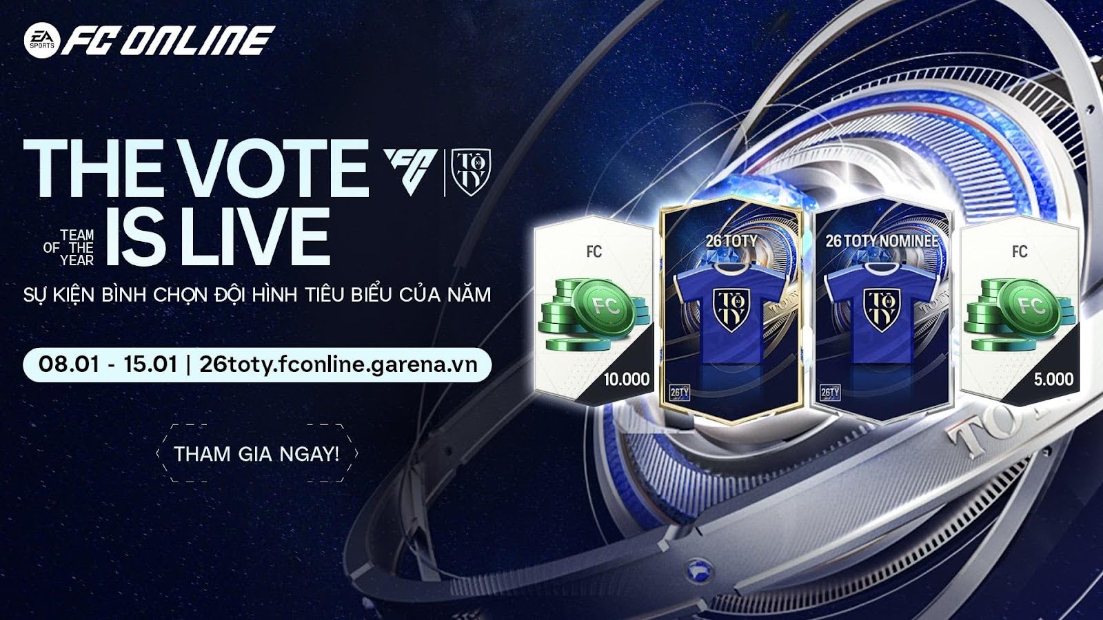 FC Online: Danh sách đề cử cho đội hình 26 Team Of The Year chính thức lộ diện- Ảnh 1.