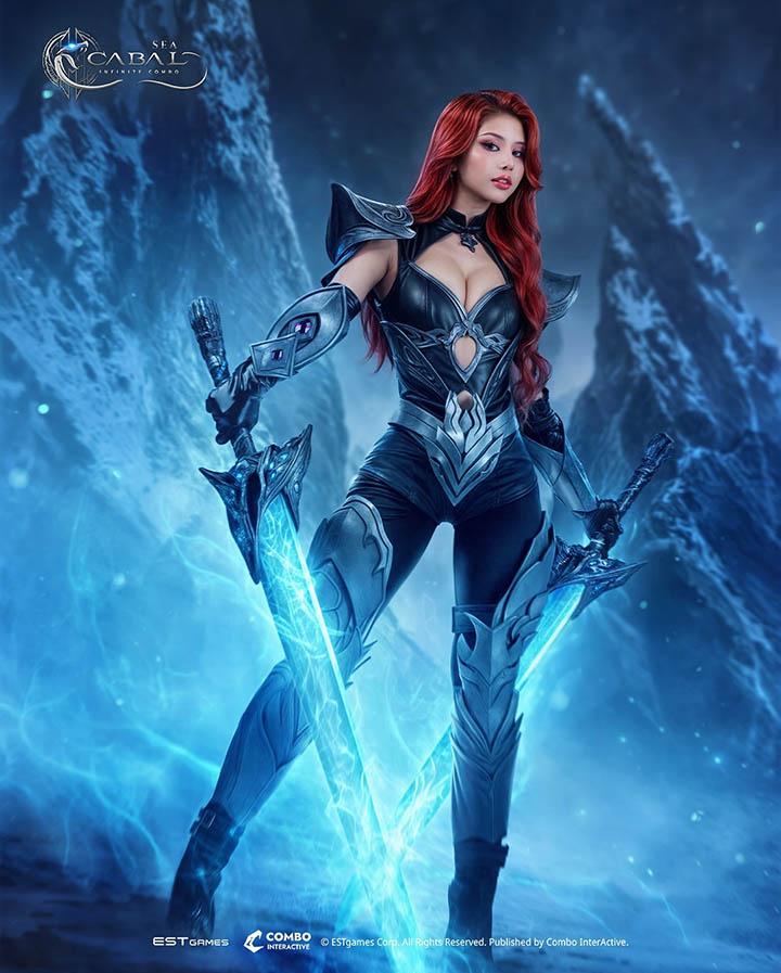 Tạo dáng quét nhà đảm đang, nữ coser được fan mê mệt đòi bế về làm vợ- Ảnh 7.