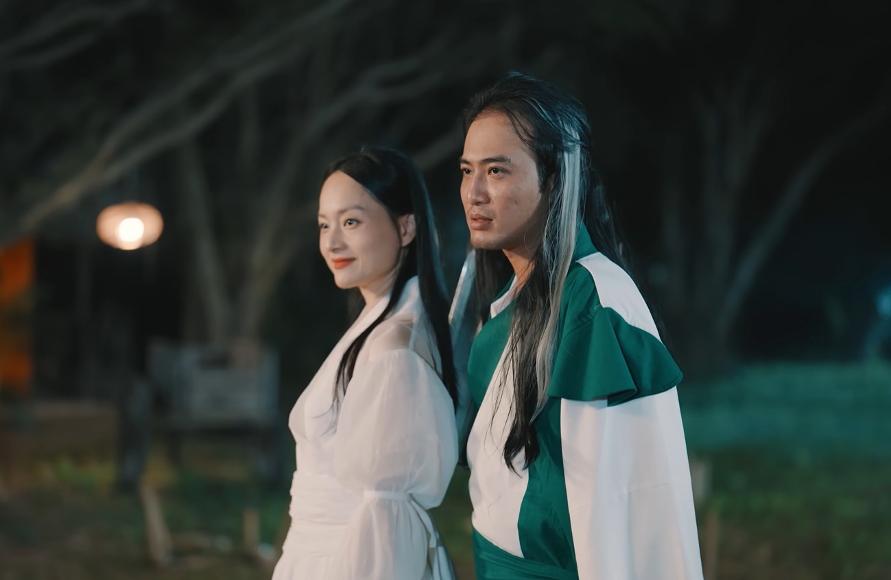 Xuất hiện Dương Quá - Tiểu Long Nữ bản Việt gây sốc MXH: Tạo hình vừa quê vừa sến, nhìn đến mái tóc mà cạn lời- Ảnh 3.