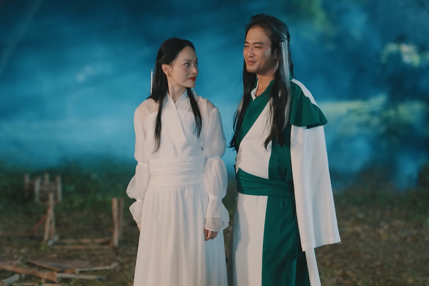 Xuất hiện Dương Quá - Tiểu Long Nữ bản Việt gây sốc MXH: Tạo hình vừa quê vừa sến, nhìn đến mái tóc mà cạn lời- Ảnh 4.