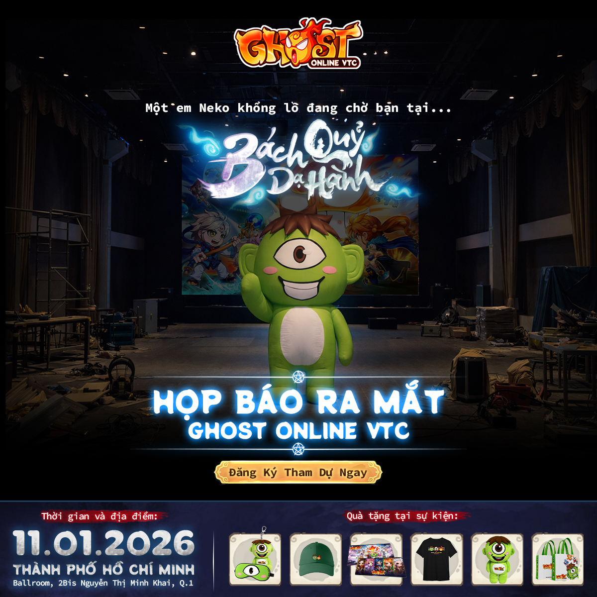 Ghost Online mở họp báo "Bách Quỷ Dạ Hành", ấn định ngày ra mắt và công bố định hướng vận hành dài hạn- Ảnh 3. Ghost Online mở họp báo "Bách Quỷ Dạ Hành", ấn định ngày ra mắt và công bố định hướng vận hành dài hạn- Ảnh 3.