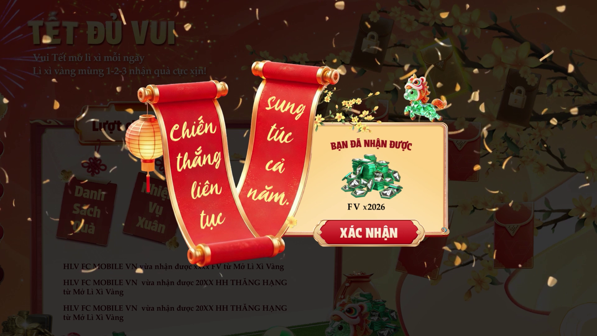 FC Mobile VN tung sự kiện “Tết Đủ Đầy” với loạt quà "khủng" cho game thủ- Ảnh 2.