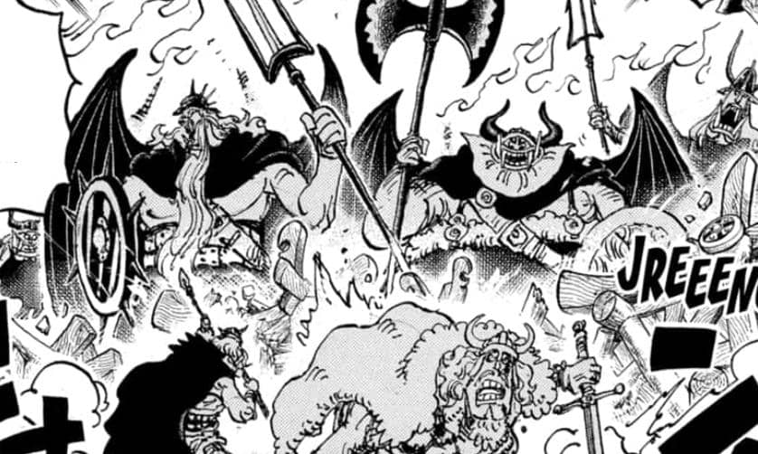 One Piece 1173: Zoro chỉ dùng một nước đi để khiến đội hình "hắc ám" của Imu tự hủy từ bên trong- Ảnh 3.