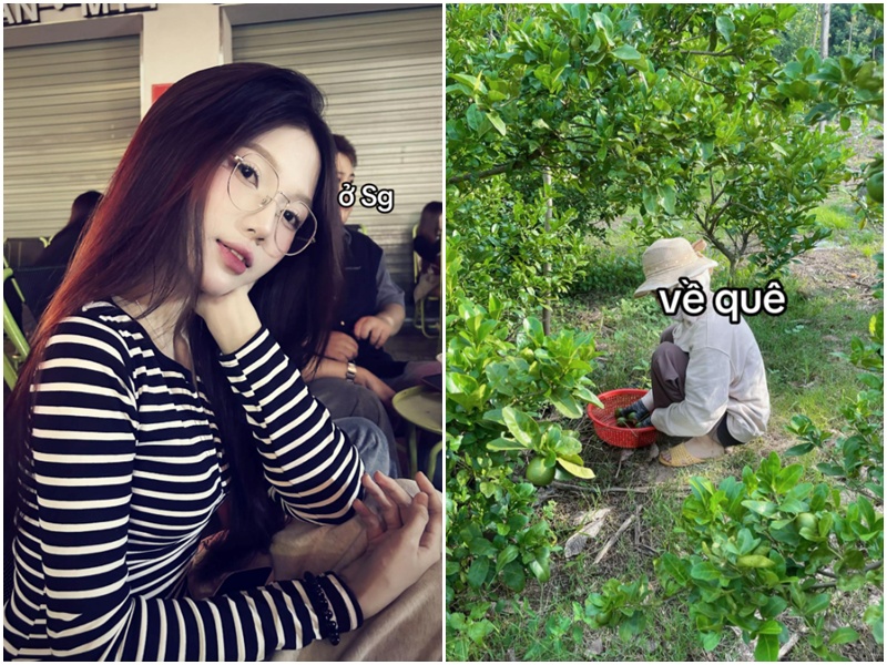 Trào lưu đang gây sốt: Mỹ nhân và gái quê cách nhau đúng 1 kỳ nghỉ Tết!- Ảnh 7.