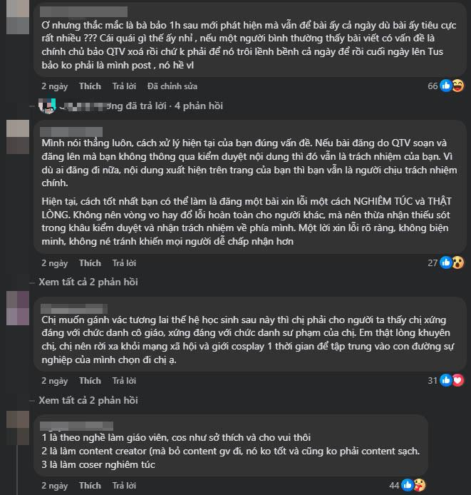 Cosplayer Việt lên tiếng xin lỗi sau drama “giáo viên làm content phản cảm”- Ảnh 6.