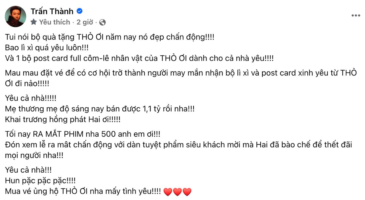 Netizen tuyên bố không xem Thỏ Ơi!! vì có Pháo, Trấn Thành đáp lại 3 chữ mà ai cũng sốc xỉu- Ảnh 3. Netizen tuyên bố không xem Thỏ Ơi!! vì có Pháo, Trấn Thành đáp lại 3 chữ mà ai cũng sốc xỉu- Ảnh 3.