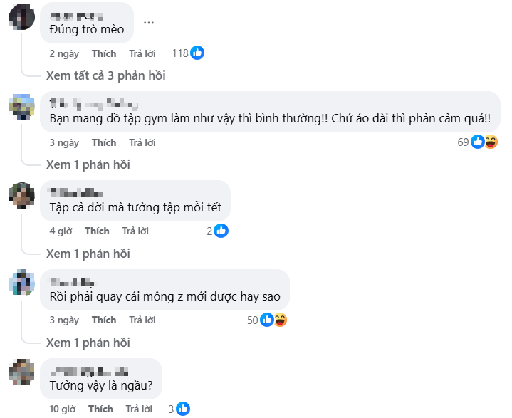 Nghỉ Tết nhưng không quên giữ dáng, nữ gymer khiến người xem Nghỉ Tết nhưng không quên giữ dáng, nữ gymer khiến người xem