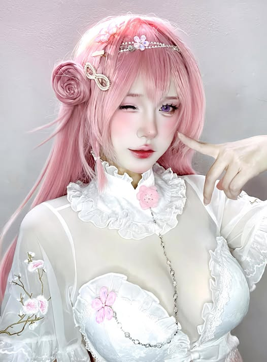 Hóa thân thành cô dâu, Cigw Pols lại khiến CĐM mê mệt không thể rời mắt- Ảnh 1.