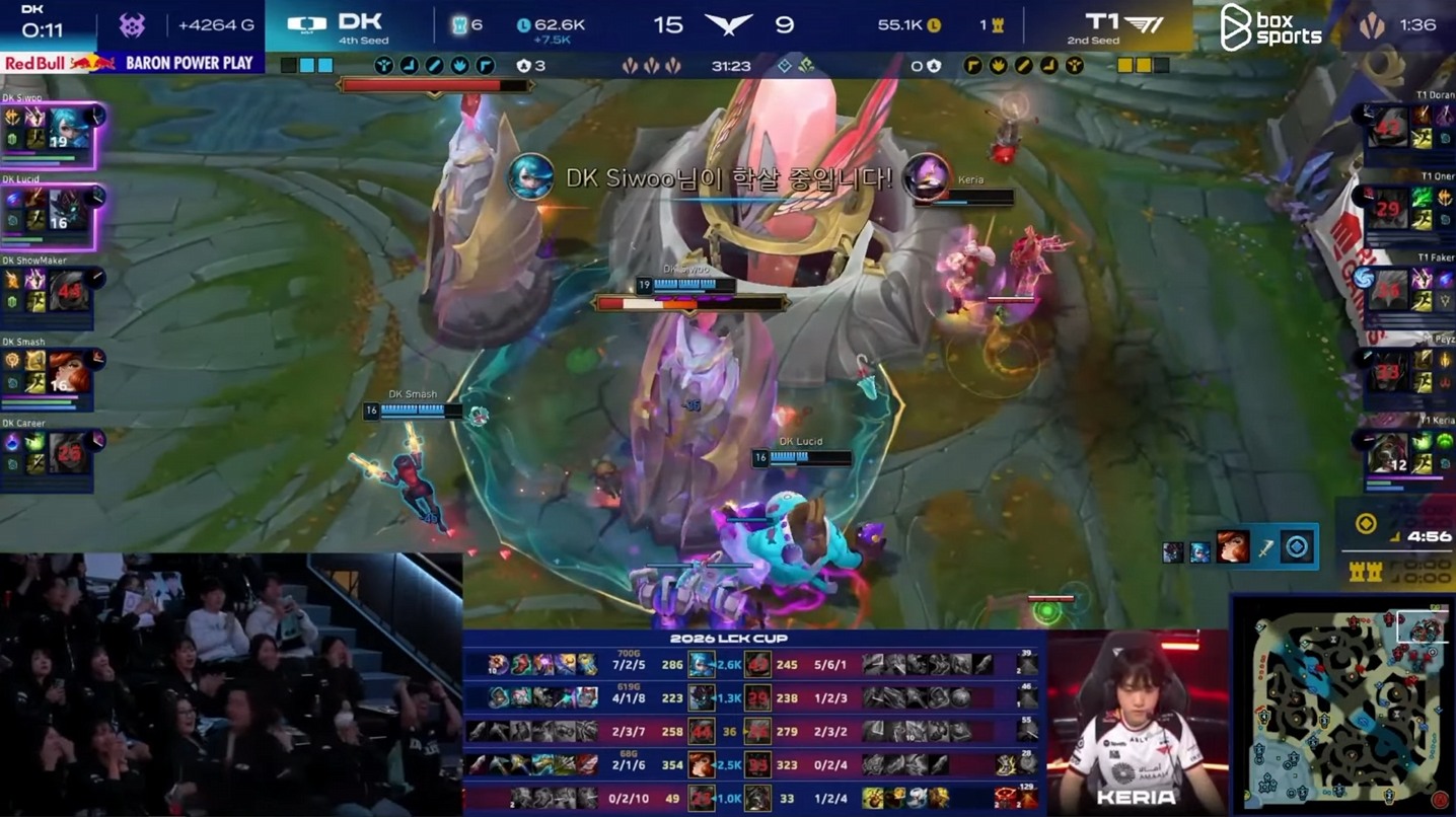 Đây là tuyển thủ "nặng tội" bậc nhất đội hình T1 trong trận thua DK- Ảnh 1.