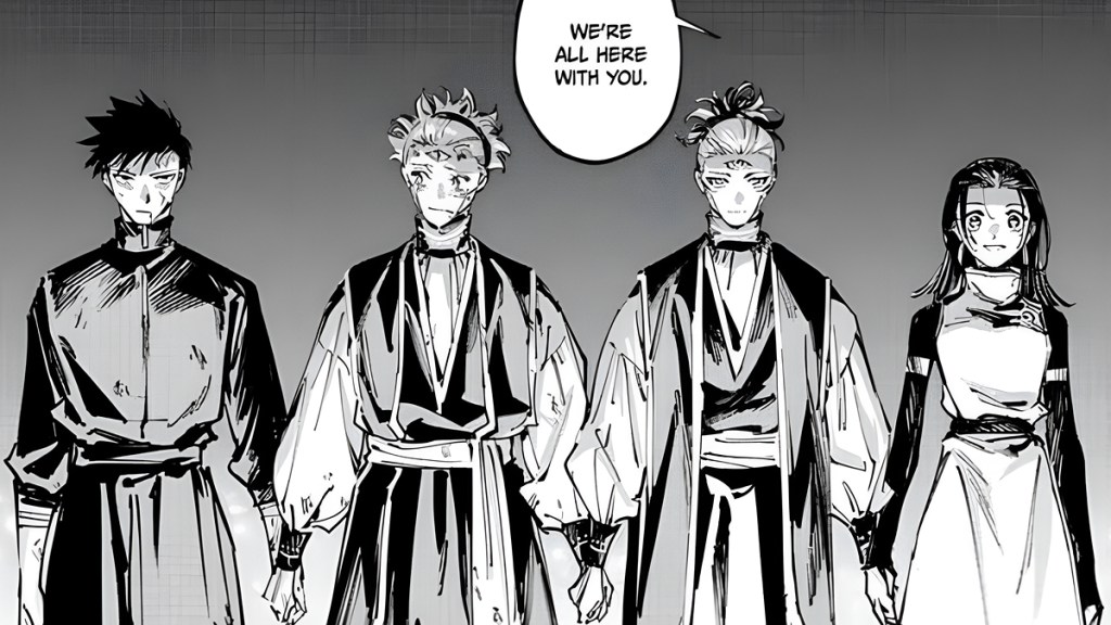 Jujutsu Kaisen Modulo sắp kết thúc, số phận của hậu duệ Gojo chính thức được định đoạt- Ảnh 1.