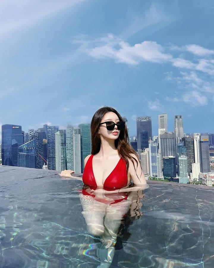 Hot girl Hàn Quốc với loạt ảnh gây bão MXH- Ảnh 11. Hot girl Hàn Quốc với loạt ảnh gây bão MXH- Ảnh 11.