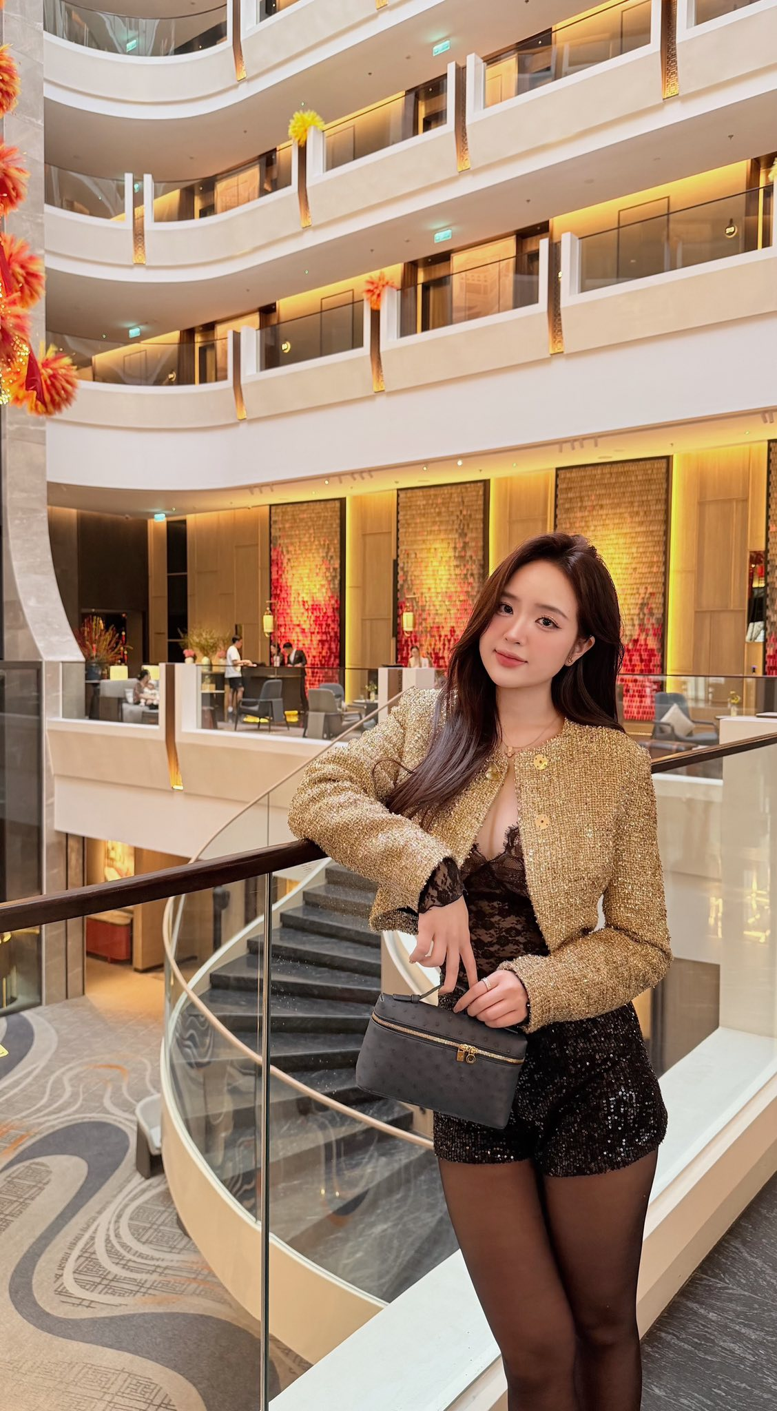 Hết Tết, hot girl Lê Phương Anh lên đồ Hết Tết, hot girl Lê Phương Anh lên đồ