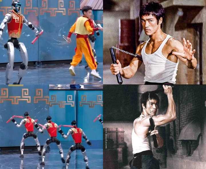 Bí mật sau màn trình diễn robot Trung Quốc múa võ tôn vinh Lý Tiểu Long- Ảnh 3. Bí mật sau màn trình diễn robot Trung Quốc múa võ tôn vinh Lý Tiểu Long- Ảnh 3.